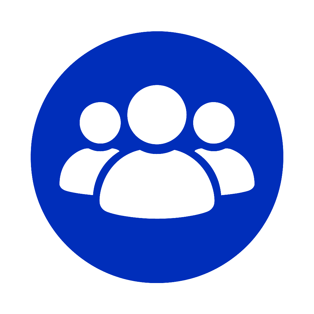 Community – group of people icon representing All Comfort Air’s local commitment in Raleigh and the Triangle